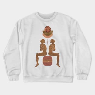 Astro Celestial Sit Feminine Crewneck Sweatshirt